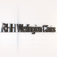 Wellington Clinics sign